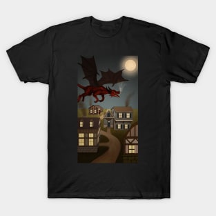 Nightstalker - Village Dragon T-Shirt